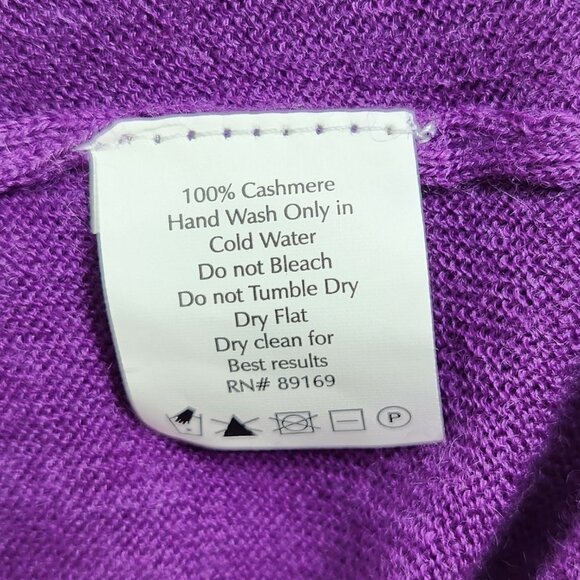 NWT ATM Barneys NY 100% Cashmere Sweater S Tunic Longline Lightweight Round Neck - Picture 6 of 6